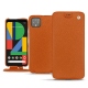 Capa em pele Google Pixel 4 - Orange vibrant