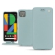 Google Pixel 4 XL leather case - Bleu ciel ( Nappa - Pantone 277C ) 