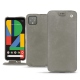 Capa em pele Google Pixel 4 XL - Acier vintage ( Pantone 403C ) 