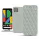 Capa em pele Google Pixel 4 XL - Gris - Couture ( Nappa - Pantone W428C ) 