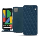 Lederschutzhülle Google Pixel 4 XL - Blu mediterran - Couture