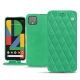 Housse cuir Google Pixel 4 XL - Menthe vintage - Couture