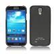 Funda de piel Samsung GT-i9500 Galaxy S IV - Ebène ( Sleek P C12 - Black ) 