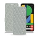 Custodia in pelle Google Pixel 4 - Gris - Couture ( Nappa - Pantone W428C ) 