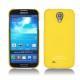 Custodia in pelle Samsung GT-i9500 Galaxy S IV - Jaune fluo