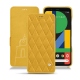 Custodia in pelle Google Pixel 4 - Jaune soulèu - Couture