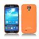 Capa em peleSamsung GT-i9500 Galaxy S IV - Orange fluo