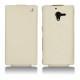 Custodia in pelle Sony Xperia ZL  - Beige ( Nappa - Pantone 7502C ) 