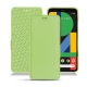 Google Pixel 4 leather case - Vert olive PU