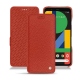 Google Pixel 4 XL leather case - Papaye ( Pantone 180C ) 