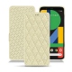 Funda de piel Google Pixel 4 XL - Ivoire - Couture ( Sleek P C12 - White ) 