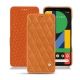 Lederschutzhülle Google Pixel 4 XL - Mandarine vintage - Couture