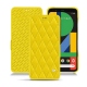 Capa em pele Google Pixel 4 XL - Jaune fluo - Couture