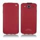 Capa em pele LG Optimus G Pro  - Rouge ( Nappa - Pantone 199C ) 