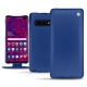 Samsung Galaxy S10 5G leather case - Bleu océan ( Nappa - Pantone 293C ) 