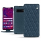 Capa em pele Samsung Galaxy S10 5G - Indigo - Couture ( Pantone 303U ) 