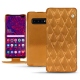 Capa em pele Samsung Galaxy S10 5G - Or Maïa - Couture