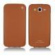 가죽 커버 Samsung GT-i9150 Galaxy Mega 5.8  - Marron ( Nappa - Pantone 1615C ) 