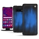 Housse cuir Samsung Galaxy S10 5G - Bleu Patine