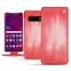 Custodia in pelle Samsung Galaxy S10 5G - Rose Patine