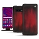 Capa em pele Samsung Galaxy S10 5G - Rouge Patine