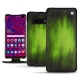 Funda de piel Samsung Galaxy S10 5G - Vert Patine