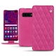 Housse cuir Samsung Galaxy S10 5G - Rose BB - Couture