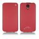 Capa em pele Samsung GT-i9200 Galaxy Mega 6.3  - Rouge ( Nappa - Pantone 199C ) 