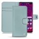 Samsung Galaxy S10 5G leather case - Bleu ciel ( Nappa - Pantone 277C ) 