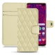 Funda de piel Samsung Galaxy S10 5G - Beige - Couture ( Nappa - Pantone 7502C ) 