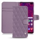 Lederschutzhülle Samsung Galaxy S10 5G - Lilas - Couture ( Nappa - Pantone 2645U ) 
