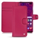 Custodia in pelle Samsung Galaxy S10 5G - Rose fluo