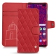 Capa em pele Samsung Galaxy S10 5G - Rouge troupelenc - Couture