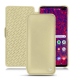Samsung Galaxy S10 5G leather case - Beige ( Nappa - Pantone 7502C ) 
