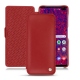 Samsung Galaxy S10 5G leather case - Rouge ( Nappa - Pantone 199C ) 