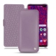 Samsung Galaxy S10 5G leather case - Lilas ( Nappa - Pantone 2645U ) 