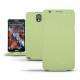 Custodia in pelle Samsung SM-N9000 Galaxy Note 3  - Vert olive ( Nappa - Pantone 578U ) 