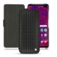 Custodia in pelle Samsung Galaxy S10 5G - Abaca nero