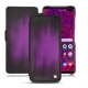 Samsung Galaxy S10 5G leather case - Violet Patine