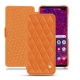 Capa em pele Samsung Galaxy S10 5G - Orange - Couture ( Nappa - Pantone 1495U ) 