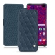 Samsung Galaxy S10 5G leather case - Jean vintage - Couture