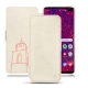 Samsung Galaxy S10 5G leather case - Blanc escumo