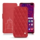 Custodia in pelle Samsung Galaxy S10 5G - Rouge troupelenc - Couture
