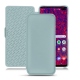 Samsung Galaxy S10 5G leather case - Bleu Ciel PU