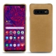 Samsung Galaxy S10 5G leather cover - Sable vintage ( Roughtcut - Gaucho#57254 ) 
