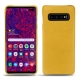 Lederschutzhülle Samsung Galaxy S10 5G - Jaune soulèu