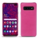 Coque cuir Samsung Galaxy S10 5G - Rose BB