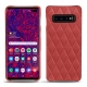 Funda de piel Samsung Galaxy S10 5G - Cerise vintage - Couture
