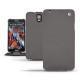 Custodia in pelle Samsung SM-N9000 Galaxy Note 3  - Anthracite ( Pantone 424C ) 