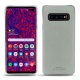 Samsung Galaxy S10 5G leather cover - Gris PU